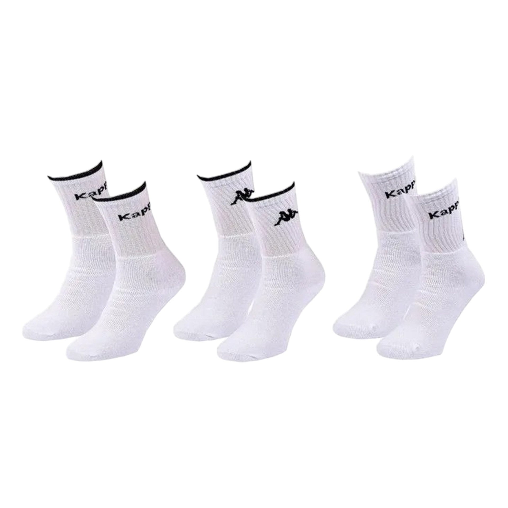 BOX OF 40 KAPPA MC EG KAPPA KIDS SOCKS TRIPACKS 2002148