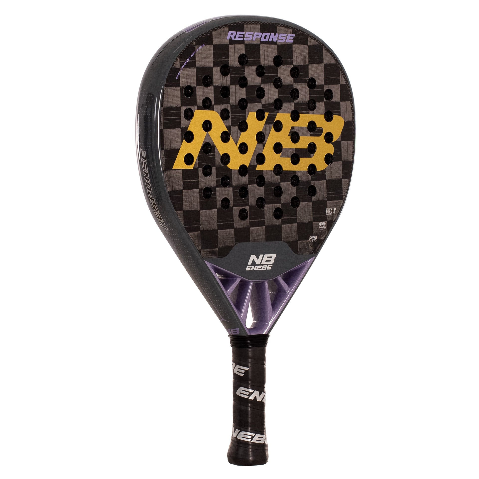 ENEBE RESPONSE 24K VIOLET PADEL RACKET