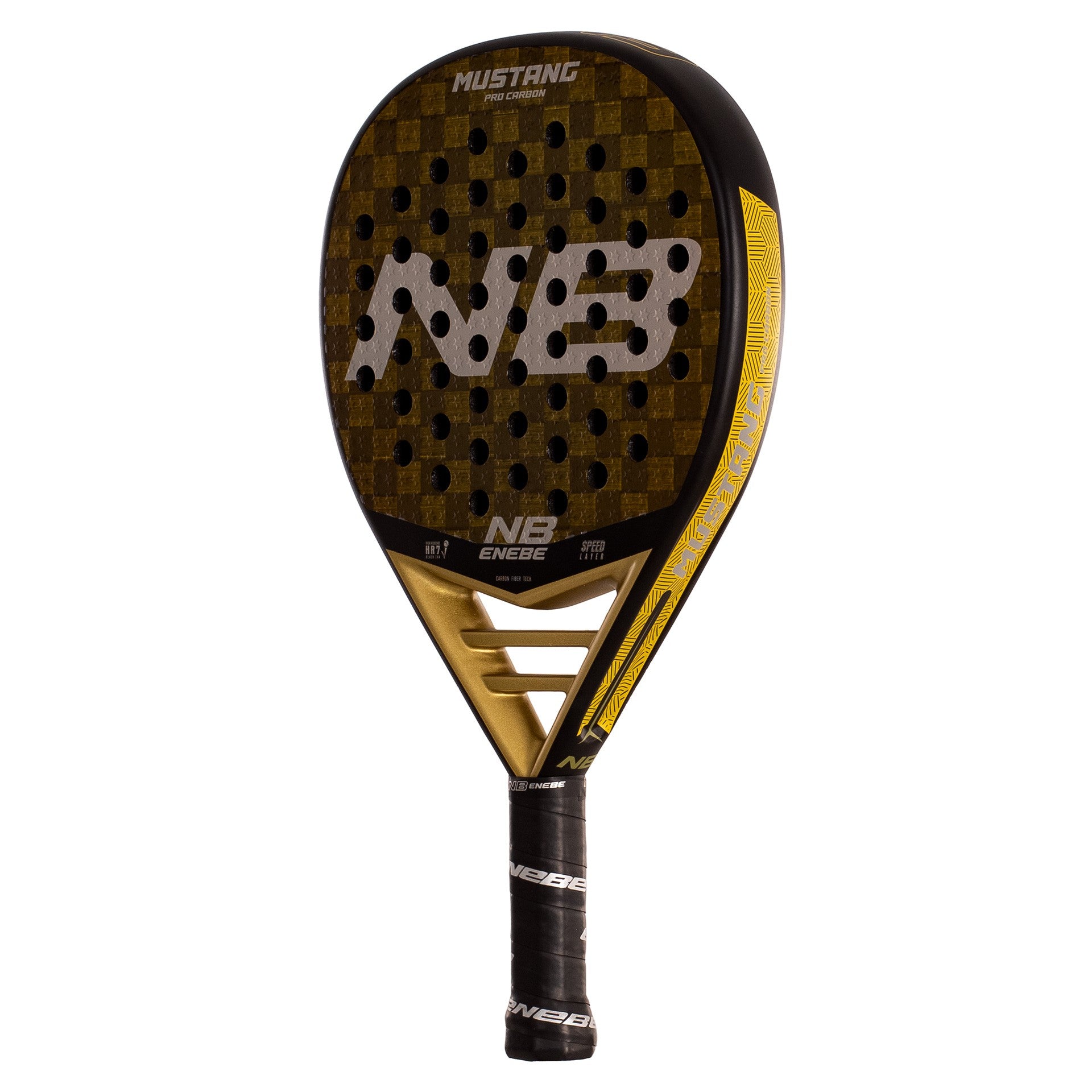 ENEBE MUSTANG PRO CARBON GOLD 15K PADEL RACKET