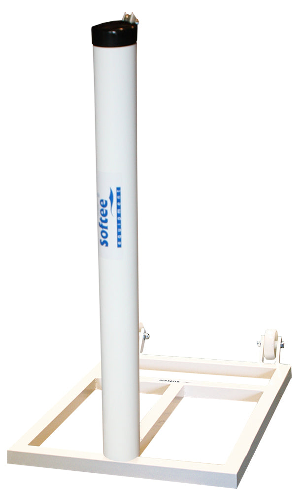 MOVABLE ALUMINUM TENNIS POSTS Ø 90MM