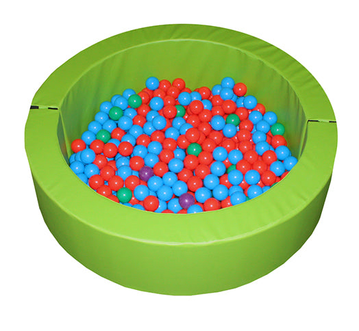 ROUND BALL PIT, 150CM DIAMETER X 40CM HIGH X 15CM WIDE