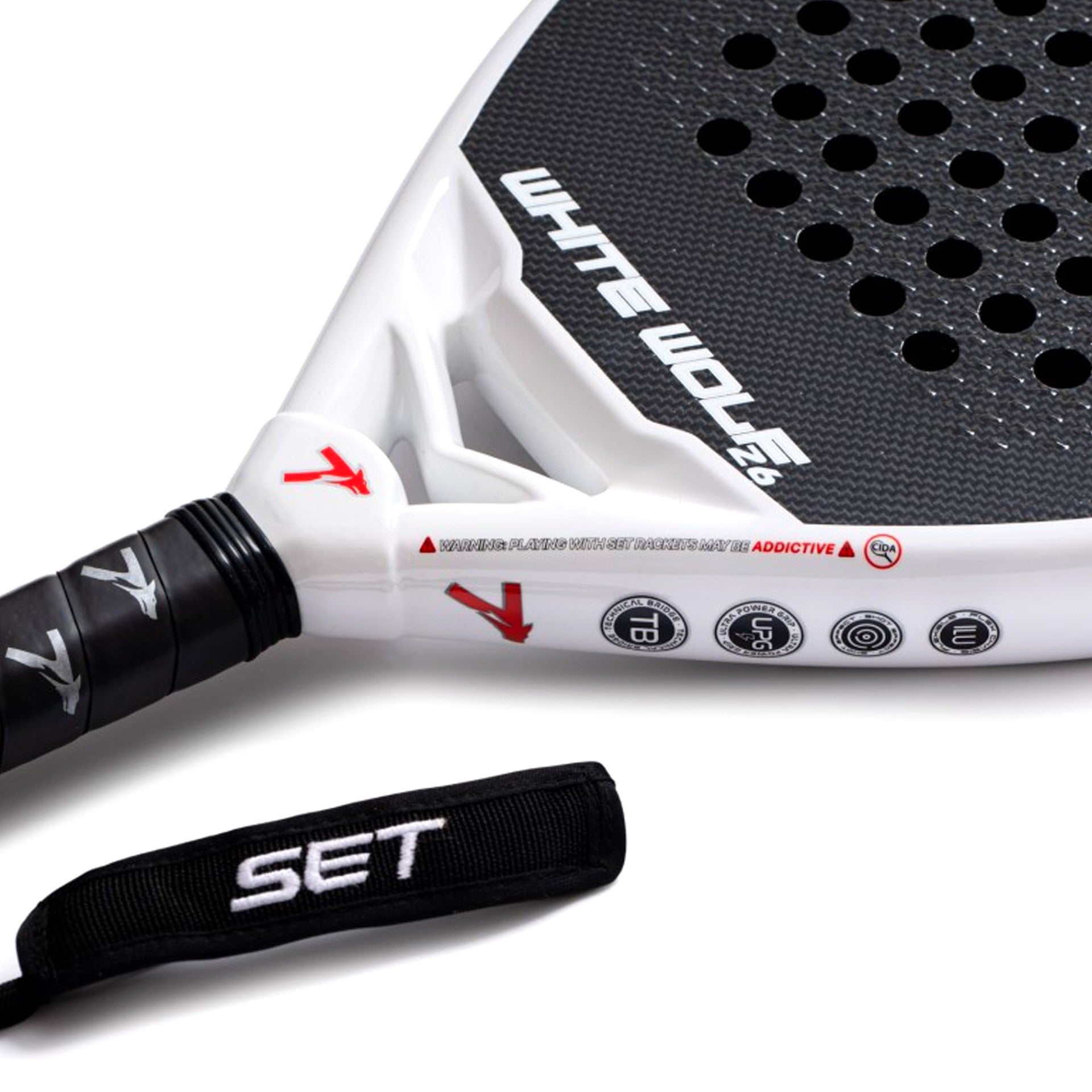 PALA DE PÁDEL SET WHITE WOLF