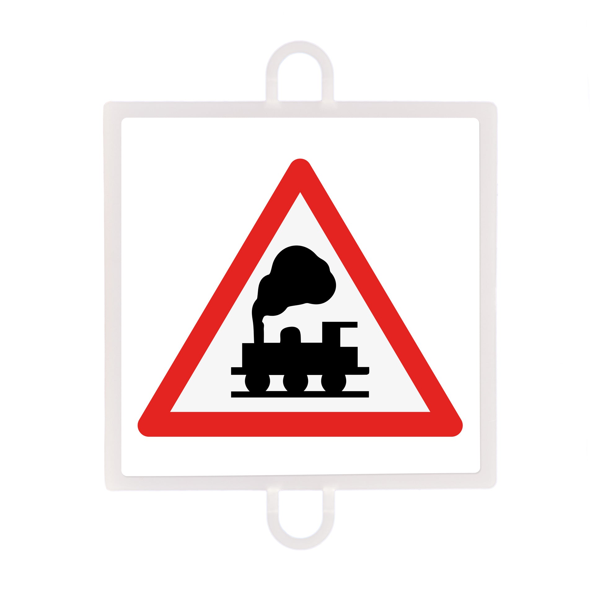 DANGER TRAFFIC SIGN BOARD No. 4 (UNBARRICADED LEVEL CROSSING)