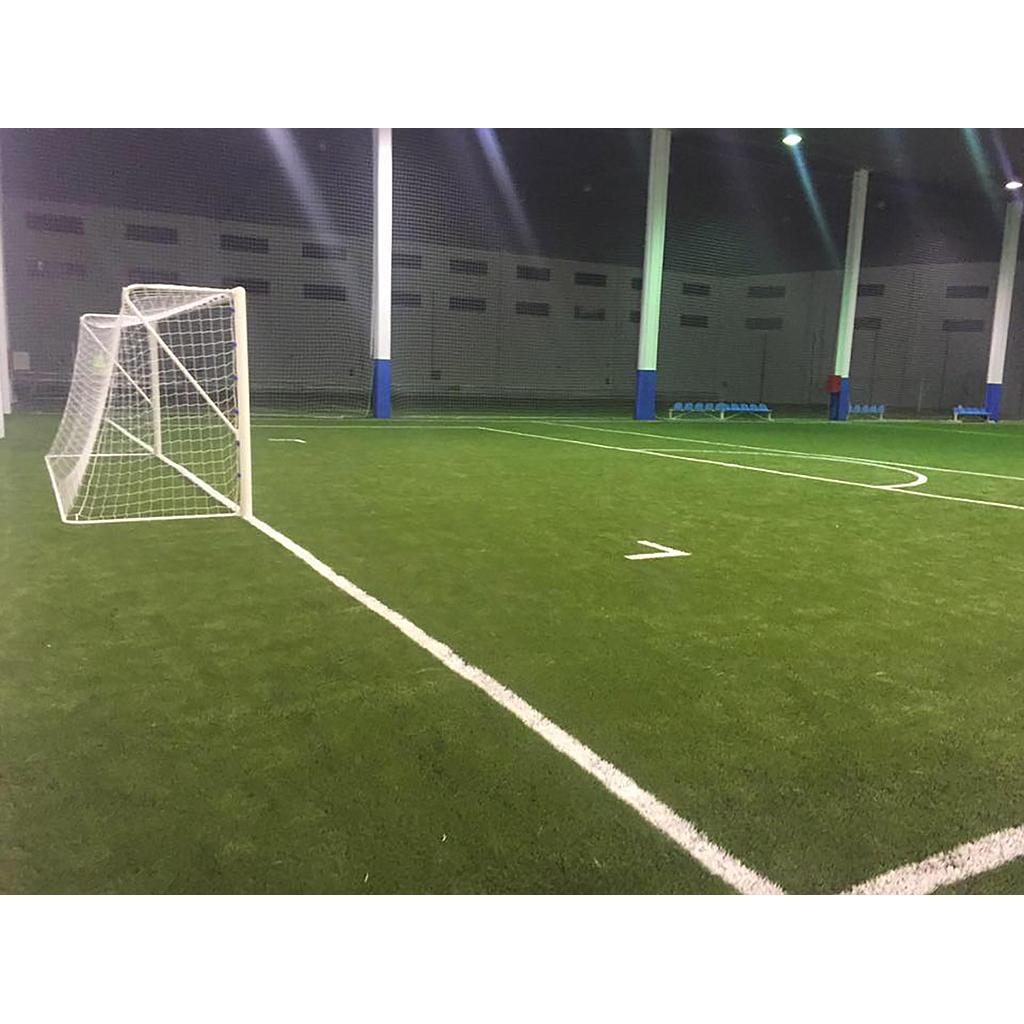 FIXED METALLIC FOOTBALL 7 GOALS 100 MM TUBE REGULATION