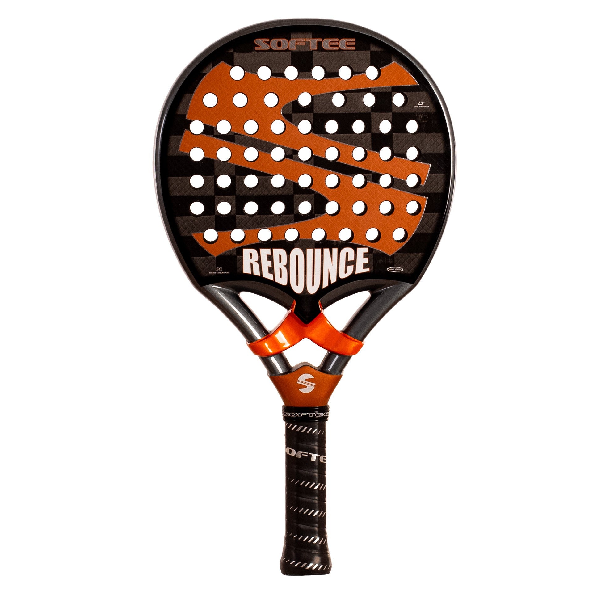 RAQUETTE DE PADEL SOFTEE REBOUNCE ORANGE