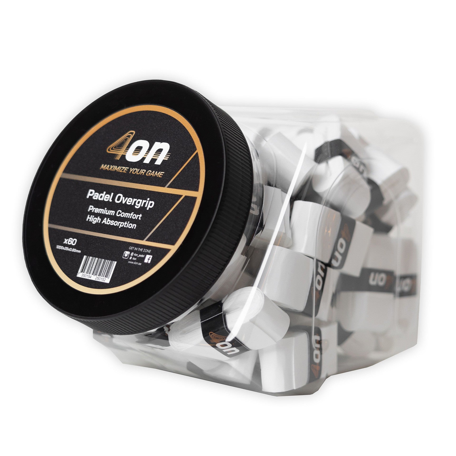 4ON PREMIUM COMFORT OVERGRIP JAR -60 PCS-