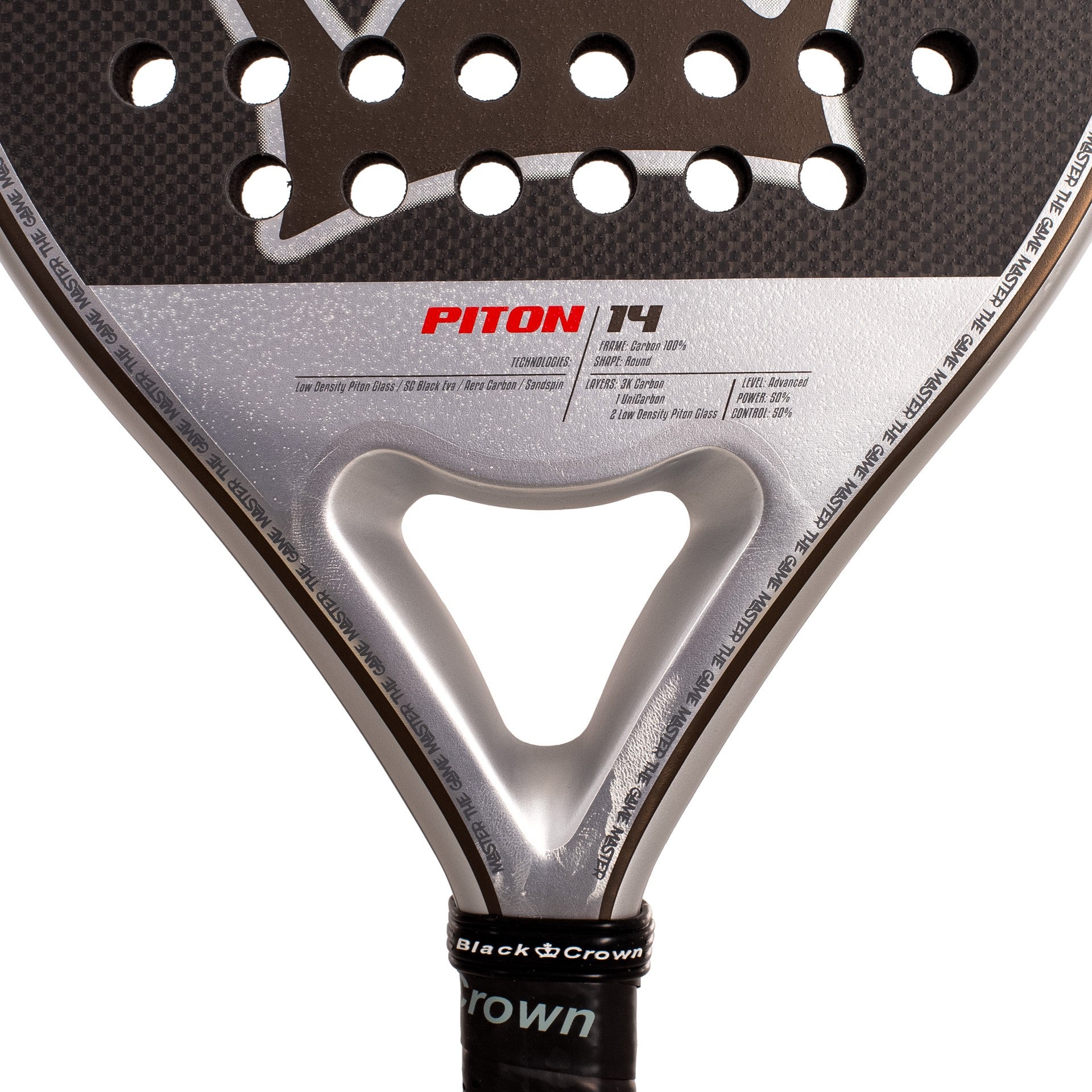 PADDLE RACKET BLACK CROWN PITON 14