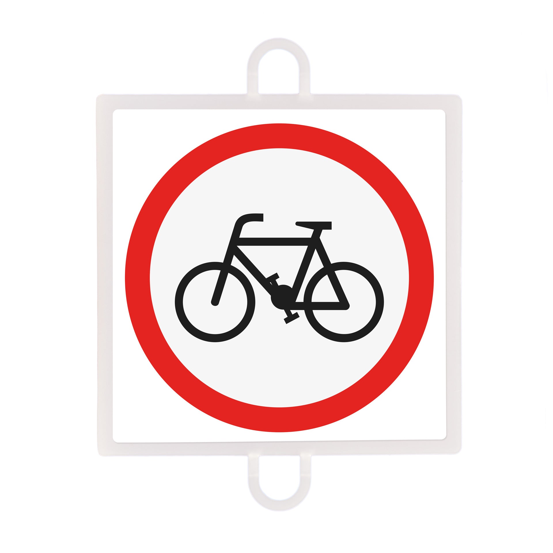 PROHIBITION TRAFFIC SIGN PANEL NO. 2 (CYCLES)