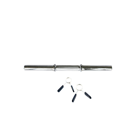 45CM DUMBBELL BAR WITH SPRING COLLARS
