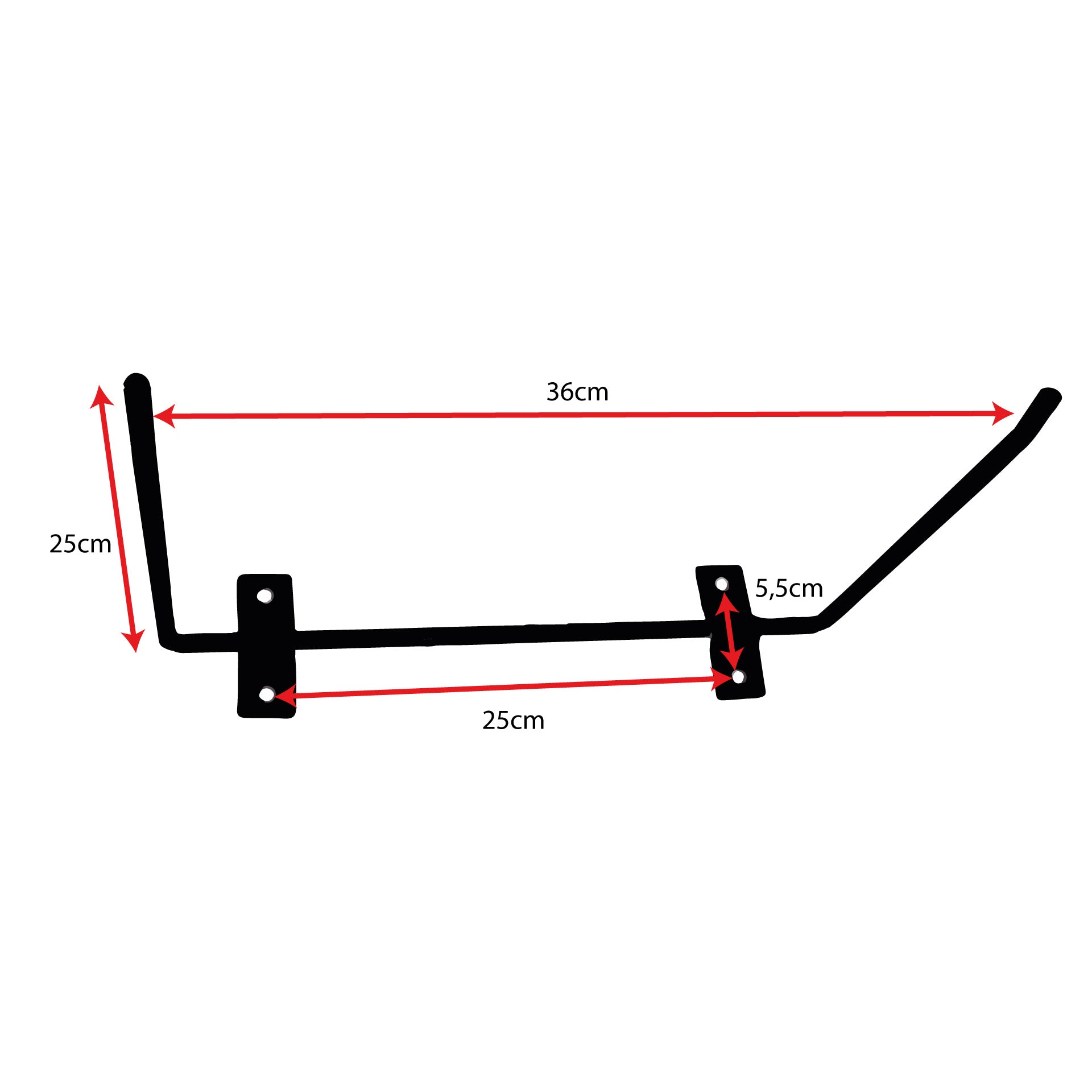 METALLIC SUPPORT FOR MATS, HOOPS AND ROPES NEW