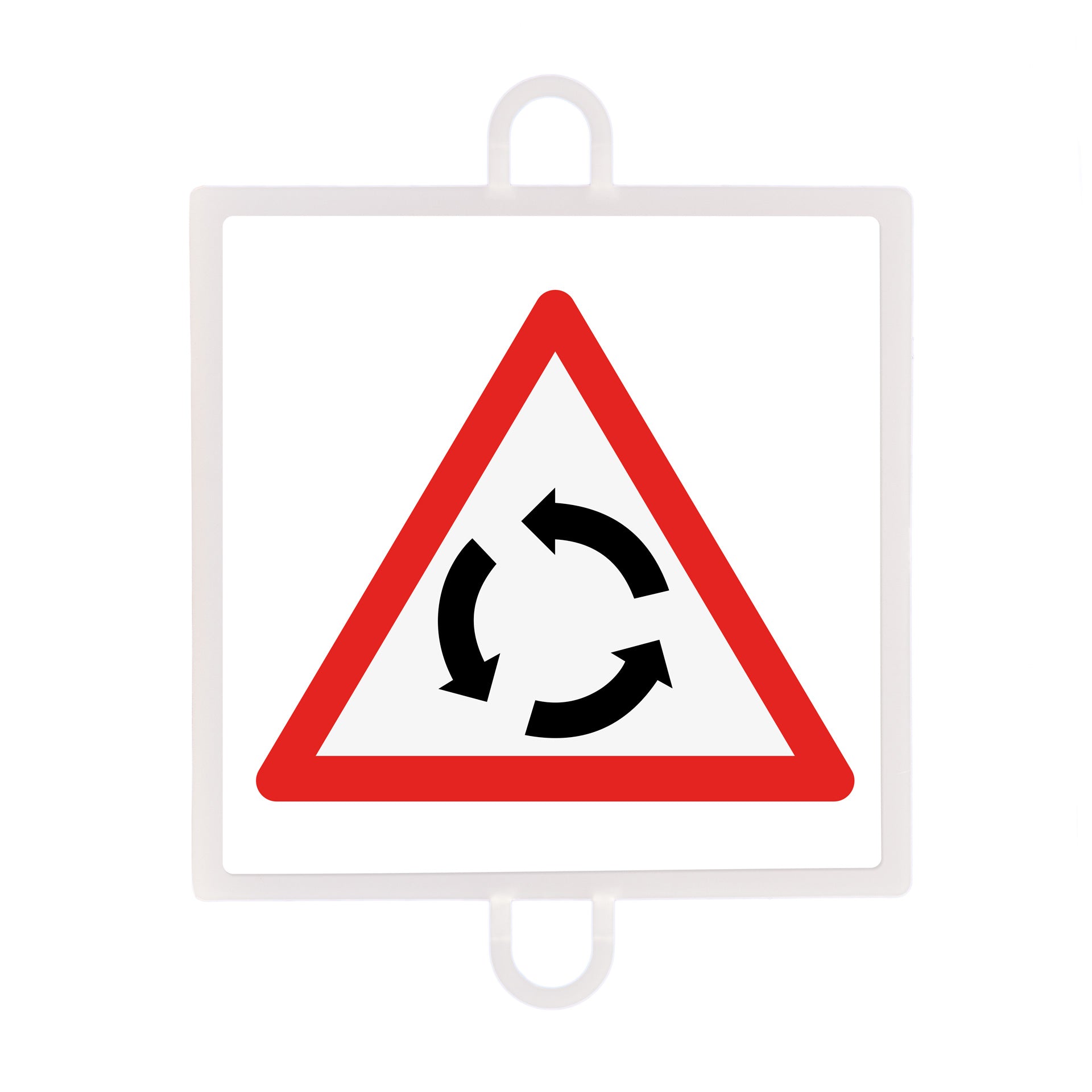 DANGER TRAFFIC SIGN PANEL No. 1 (ROUNDABOUT)