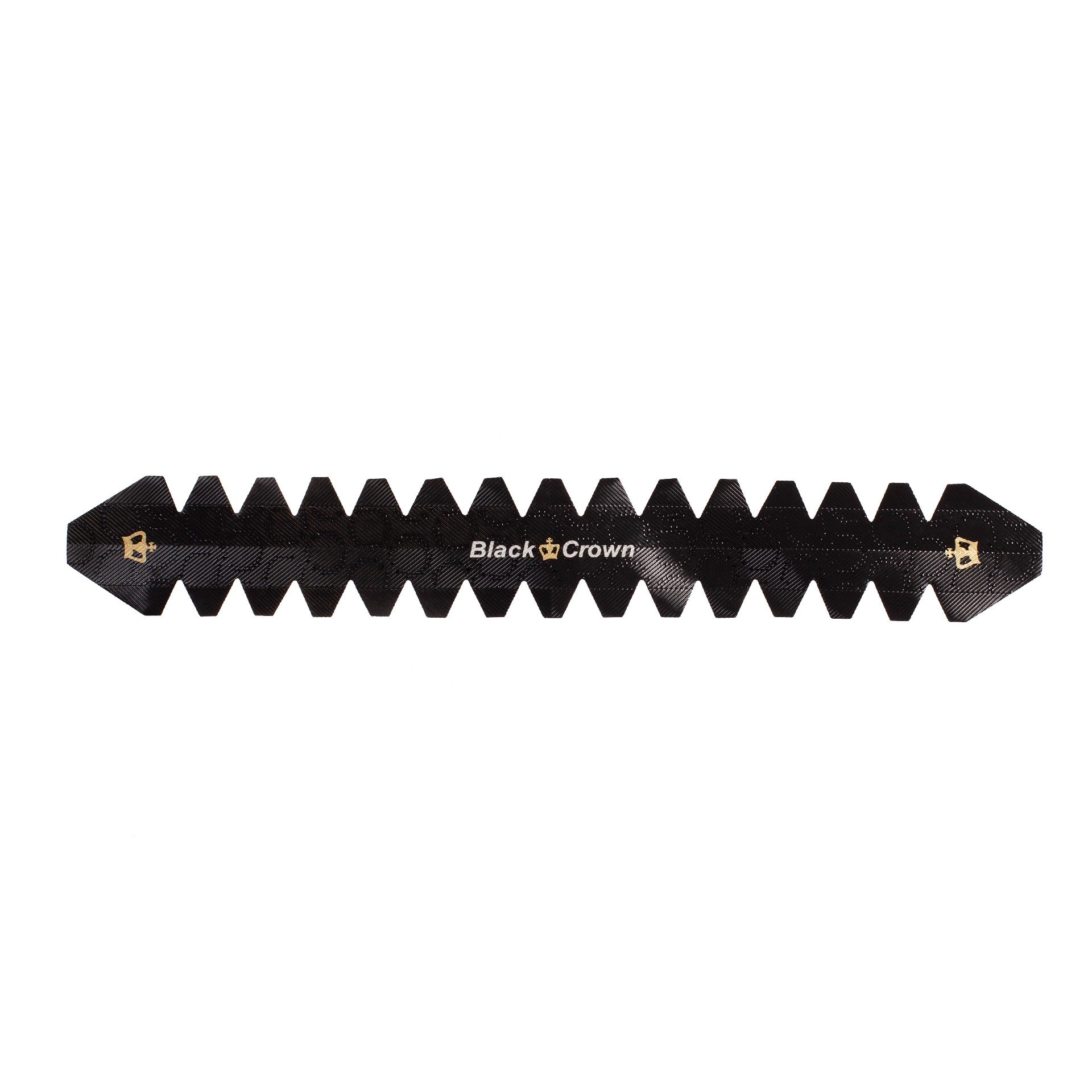 PROTECTEUR DE RAQUETTE DE PADEL BLACK CROWN ADAMANTIUM DENTELÉ NOIR