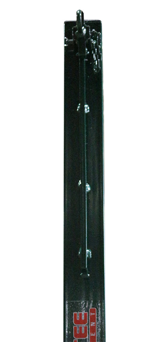 SET OF 2 FIXED 80X80MM SQUARE METAL VOLLEYBALL POSTS