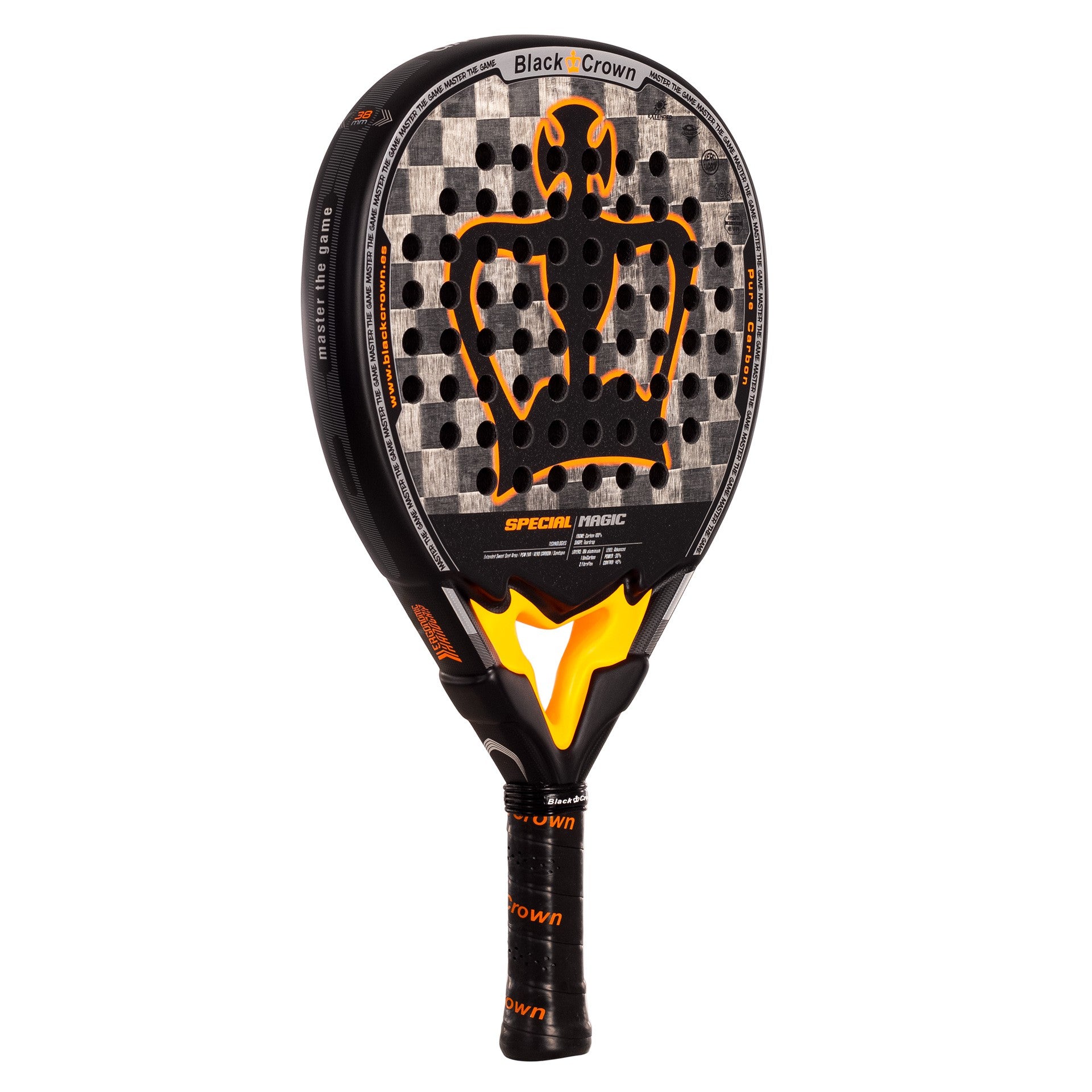 RAQUETTE DE PADEL BLACK CROWN SPECIAL MAGIC